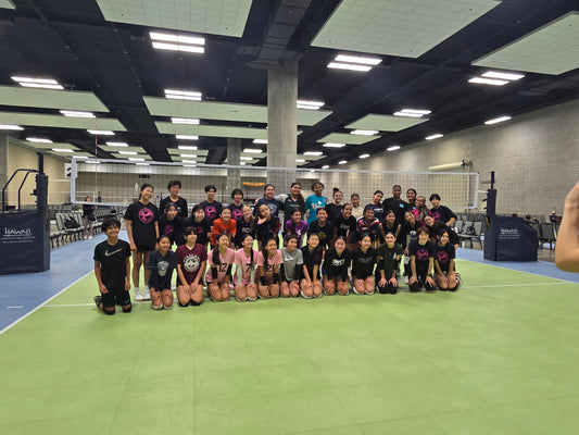 Leveling Up: Training with OGS Volleyball from Japan at the Hawaii Convention Center